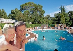 The outdoor pool at Landguard