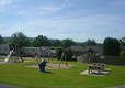 The childrens play area at Cenarth Falls Holiday Park