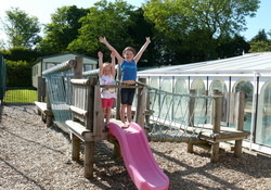 Picture of Manorbier Country Park, Pembrokeshire, Wales