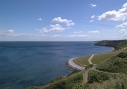 The breathtaking view from Carmarthen Bay