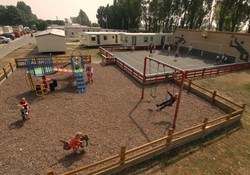 Park and sports court at Ashcroft Coast