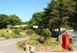 Picture of Tehidy Holiday Park, Cornwall - As you enter the park you can see the care that has gone into the setting. Cottages, caravans and camping are in their own areas. A central play area allows for independence and a safe setting. 