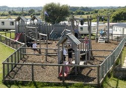 The adventure playground at Kessingland Beach