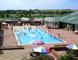 The outdoor pool at Kessingland Beach