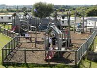The adventure playground at Kessingland Beach