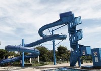 The water slide at Highfield Grange