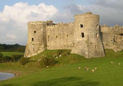 Carew Castle - Carew Castle and Tidal Water Mill
