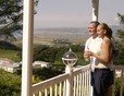Enjoy the view from your balcony at Brynowen