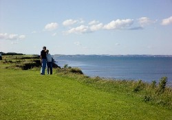 The breathtaking view from Skipsea Sands