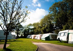 Picture of Manorbier Country Park, Pembrokeshire, Wales